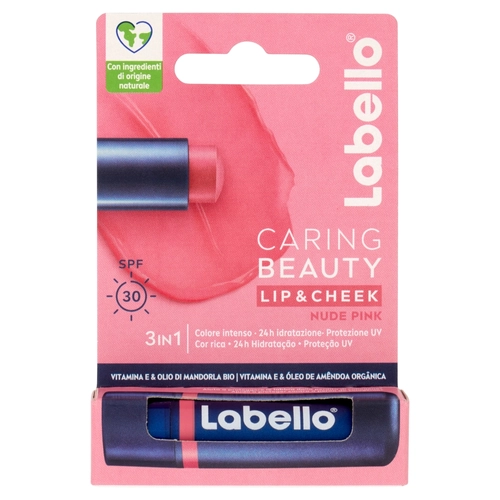 Labello Caring Beauty Lip & Cheek Nude Pink SPF30 BRI1548265