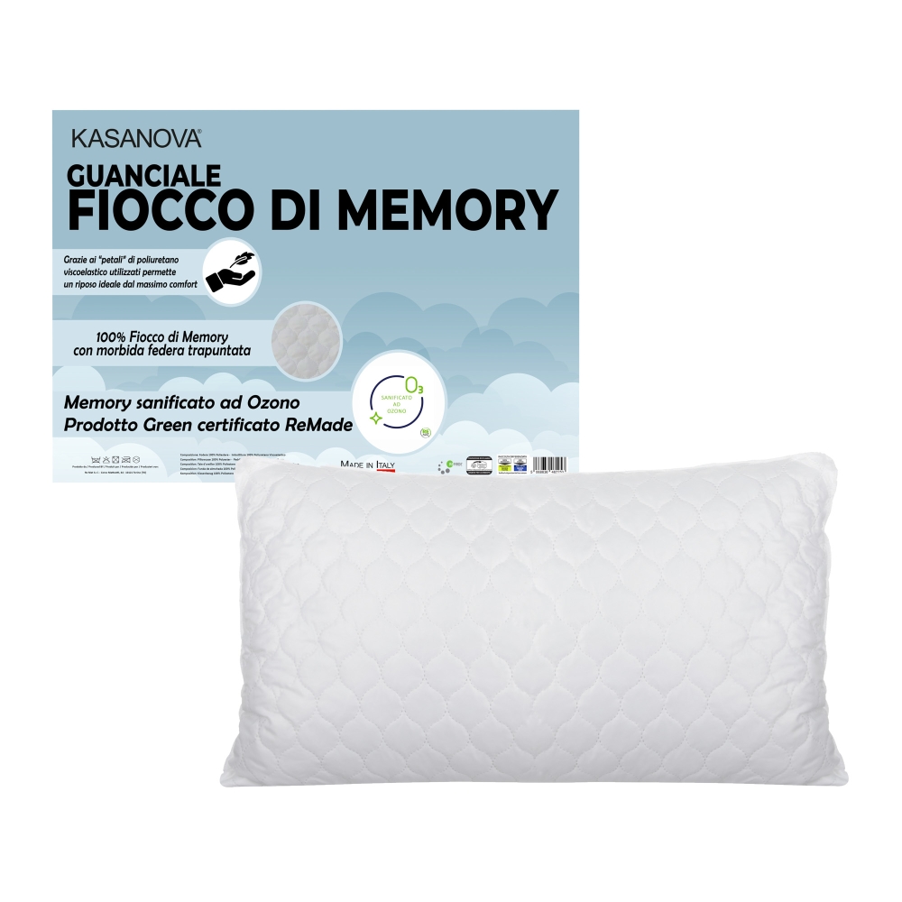 KASANOVA GUANCIALE FIOCCO CM 45X75 TRAPUNTAT