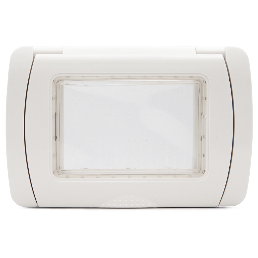 Electraline Scatola SCATOLA STAGNA 3P BIANCA 1 modulo