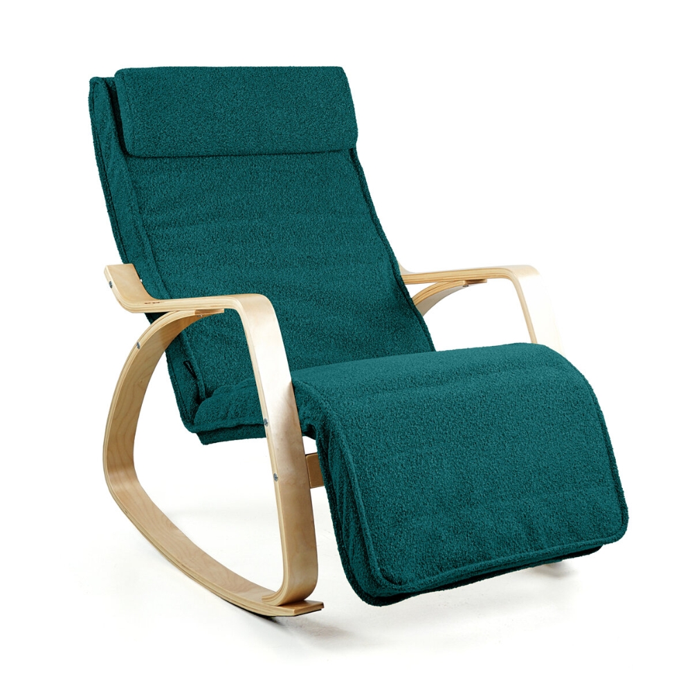 Poltrona a dondolo Bouclé No Brand Brico io