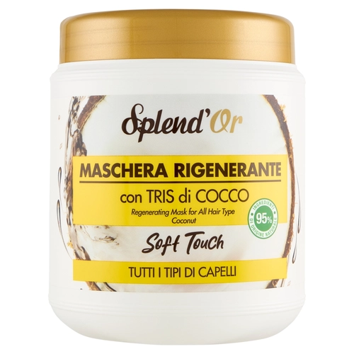Splend'Or Maschera Rigenerante con Tris di Cocco Soft Touch 1000 mL BRI1550084