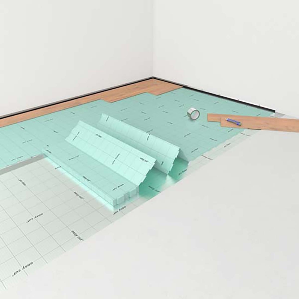 Kimono Sottopavimento xps 2,2mm 1,25x12mt 15mq.