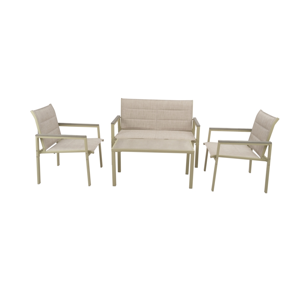 No Brand Salottino ACCIAIO E TEXTILENE in acciaio