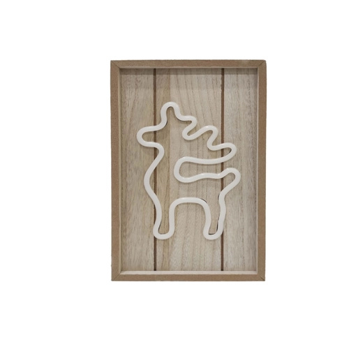 WOOD LAMPADA LED  RENNA NATALE BRI1553319
