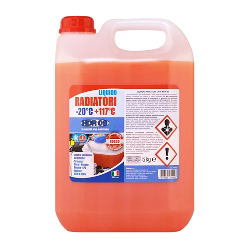 Liquido radiatore rosso HDR-09 5L BRI1554108