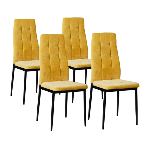 MILANO SEDIA 4PCS GIALLA BRI1554702