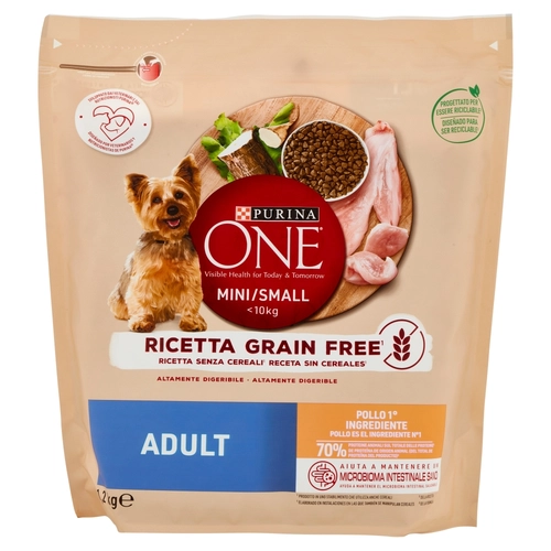 PURINA ONE Small Grain Free Adult Pollo 1,2kg BRI1554927