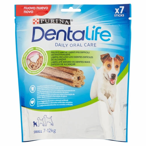 Dentalife Cane Snack per l'igiene orale Taglia Small busta 7 stick 115g BRI1555076