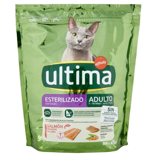 Cibo Gatti Sterilizzati con Salmone 800g BRI1555154