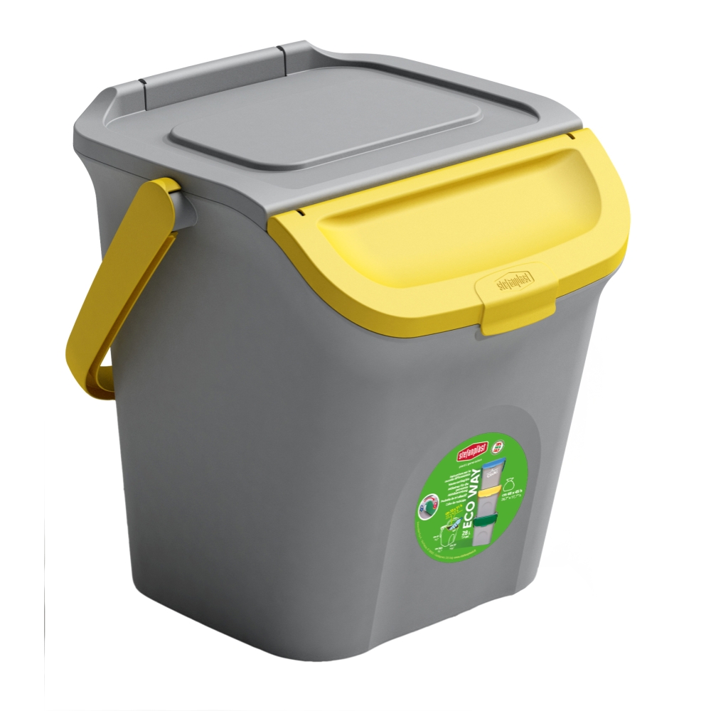 Stefanplast Pattumiera Eco Way da 28 L