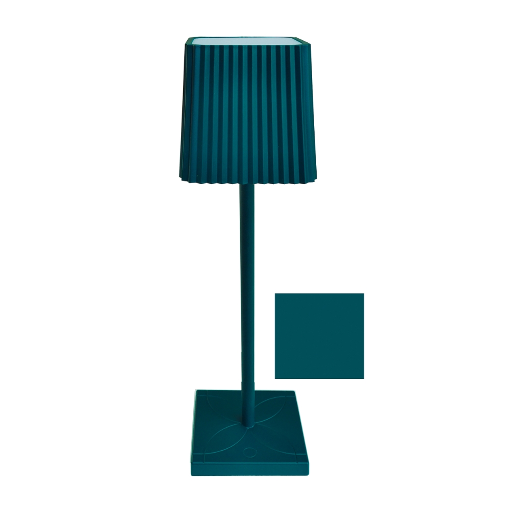 No Brand LAMPADA  BLOOM PETROLIO  DIMMER. RICARICA USB 3 W.