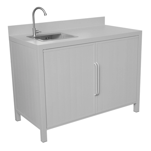 Set modulo cucina lavabo in alluminio BRI1556382