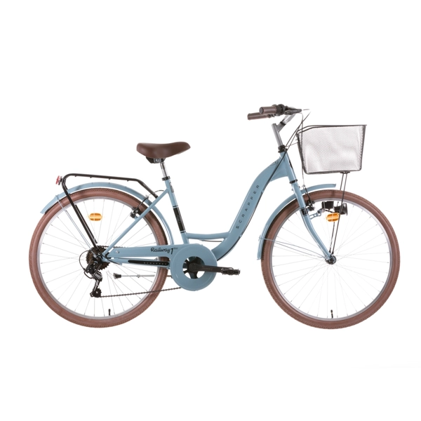 Pneumatico Bici ENIX 26 X 2.125 Azzurro Chiaro Con Parete Bianca - Copertone MTB