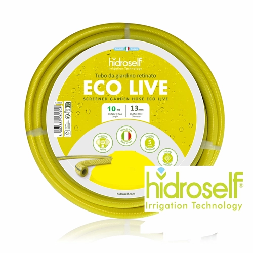 Tubo per irrigazione TUBO RETINATO 10MT 1/2" HIDROSELF ECOLIVE senza raccordi BRI1557288