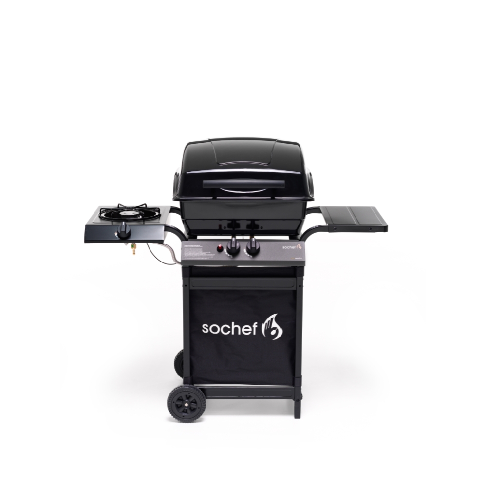 SOCHEF Barbecue a gas bruciatore in acciaio inox