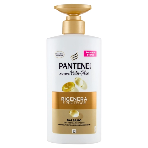 Pantene Pro-V Rigenera e Protegge Balsamo con o Senza Risciacquo Active Nutri-Plex 500 ml BRI1557358