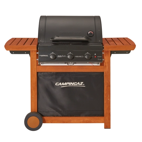 Barbecue a gas ADELAIDE 3 WOODY L DUALGAS bruciatore in ghisa BRI1557469