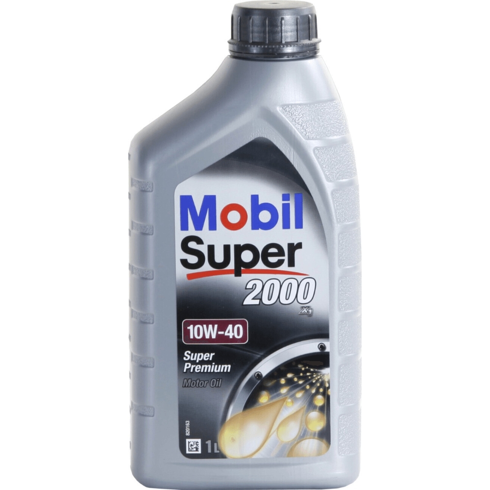 MOBIL Olio motore OLIO MOBIL M-SUP2000 X1 10W40 1 LITRO, 1 L