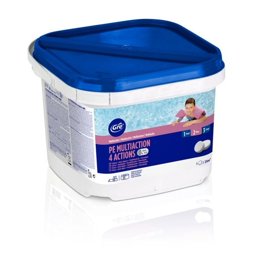 Trattamento piscina 4 AZIONI ZERO BORICO confezione da 3 kg BRI1559336