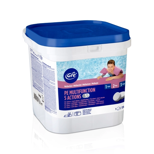 Trattamento piscina 5 AZIONI ZERO BORICO confezione da 5 kg BRI1559342