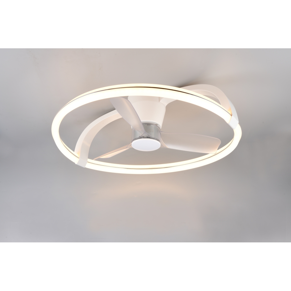 TRIO Plafoniera con ventilatore Stockholm