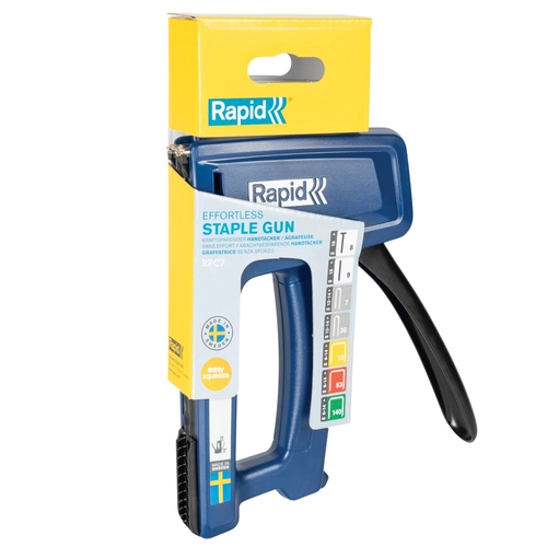 Graffatrice 7 in 1 RPC7 per graffe, chiodini e spilli BRI1560041