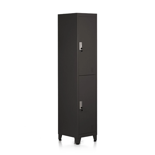Armadio YUMI ARMADIO 2/A 38X45X190 CM NERO BRI1565010