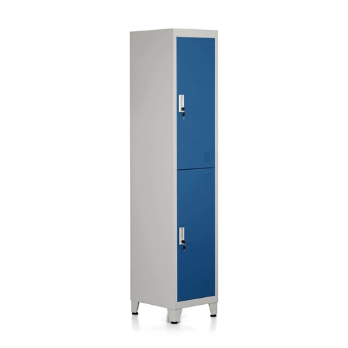 Armadio YUMI ARMADIO 2/A 38X45X190 CM GRIGIO/BLU BRI1565011