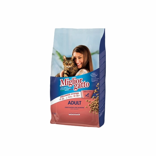 Migliorgatto Adult Croccantini con Salmone 2 Kg BRI156601