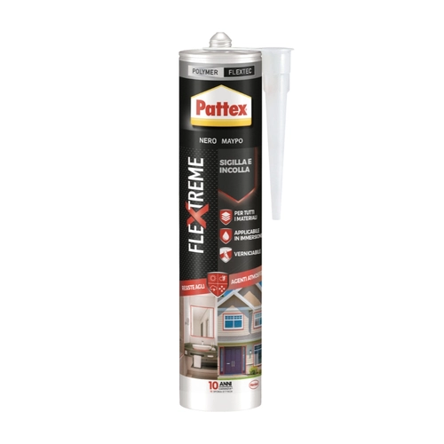 Pattex Flextreme sigillante nero da 280 L BRI1566139