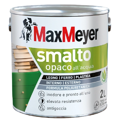 Smalto Poliuretanico all'acqua opaco all'acqua da 1.8 L BRI1568975