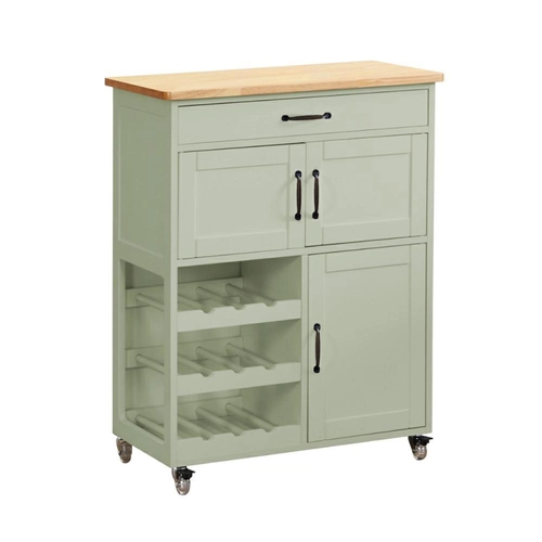 FEBE MOBILETTO CUCINA VERDE 67X36X87 CM  BRI1570260