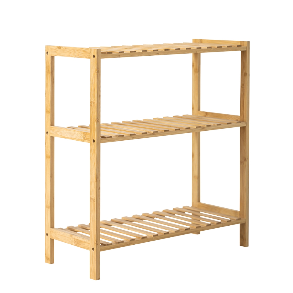 No Brand Scaffale in kit SCAFFALE BAMBOO 3 RIPIANI 60X26X66CM