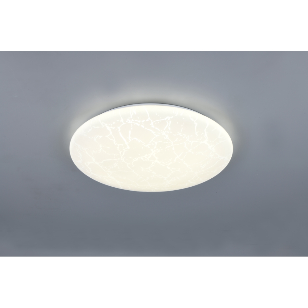 TRIO Plafoniera UMBRIA II PLAFONIERA LED DIFFUSORE EFFETTO GHIACCIO D.41CM