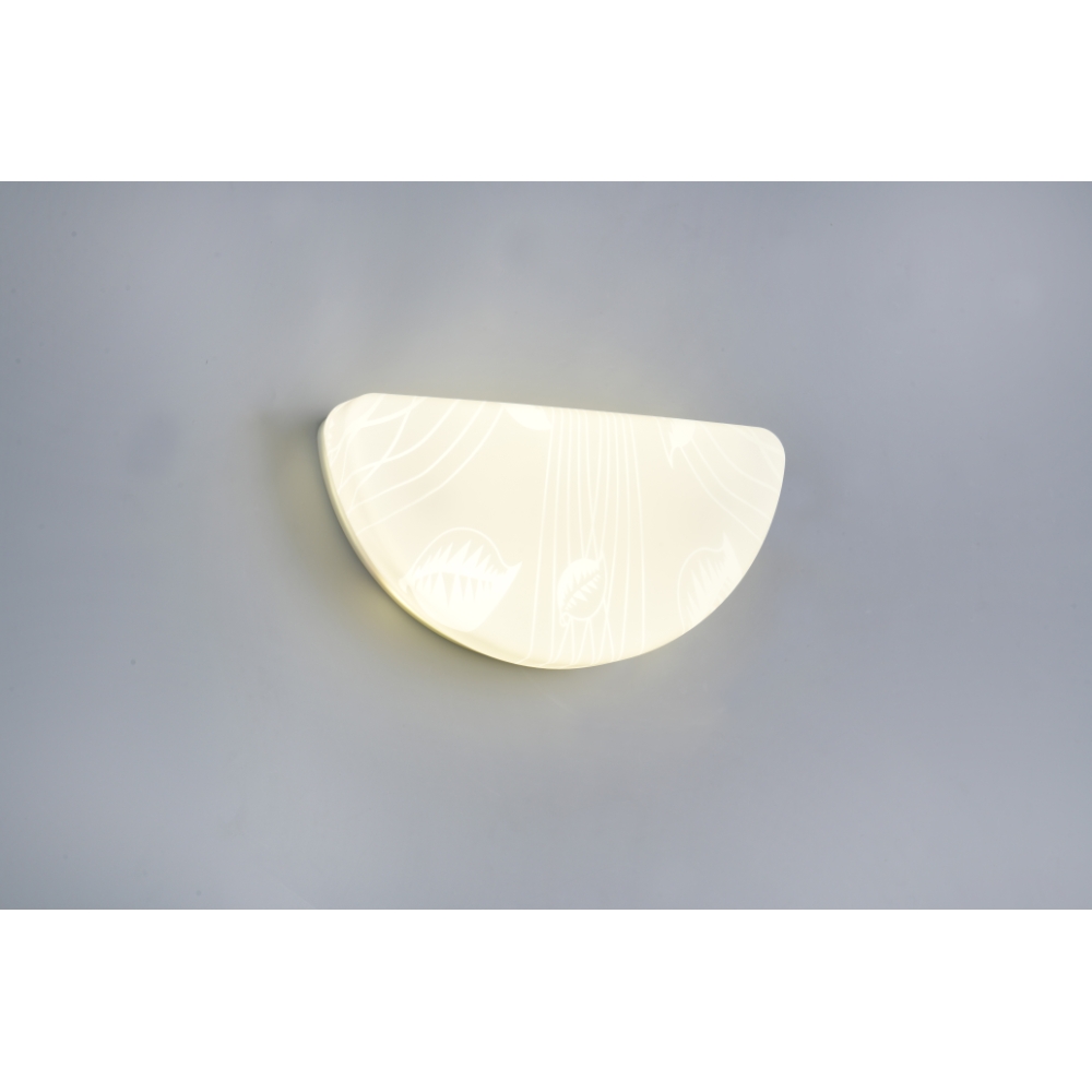 TRIO Applique UMBRIA IV APPLIQUE LED DIFFUSORE EFFETTO FOGLIE L.30CM