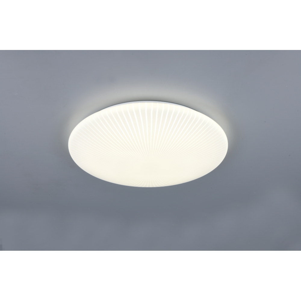 TRIO Plafoniera UMBRIA VI PLAFONIERA LED DIFFUSORE EFFETTO RIGHE D.41CM