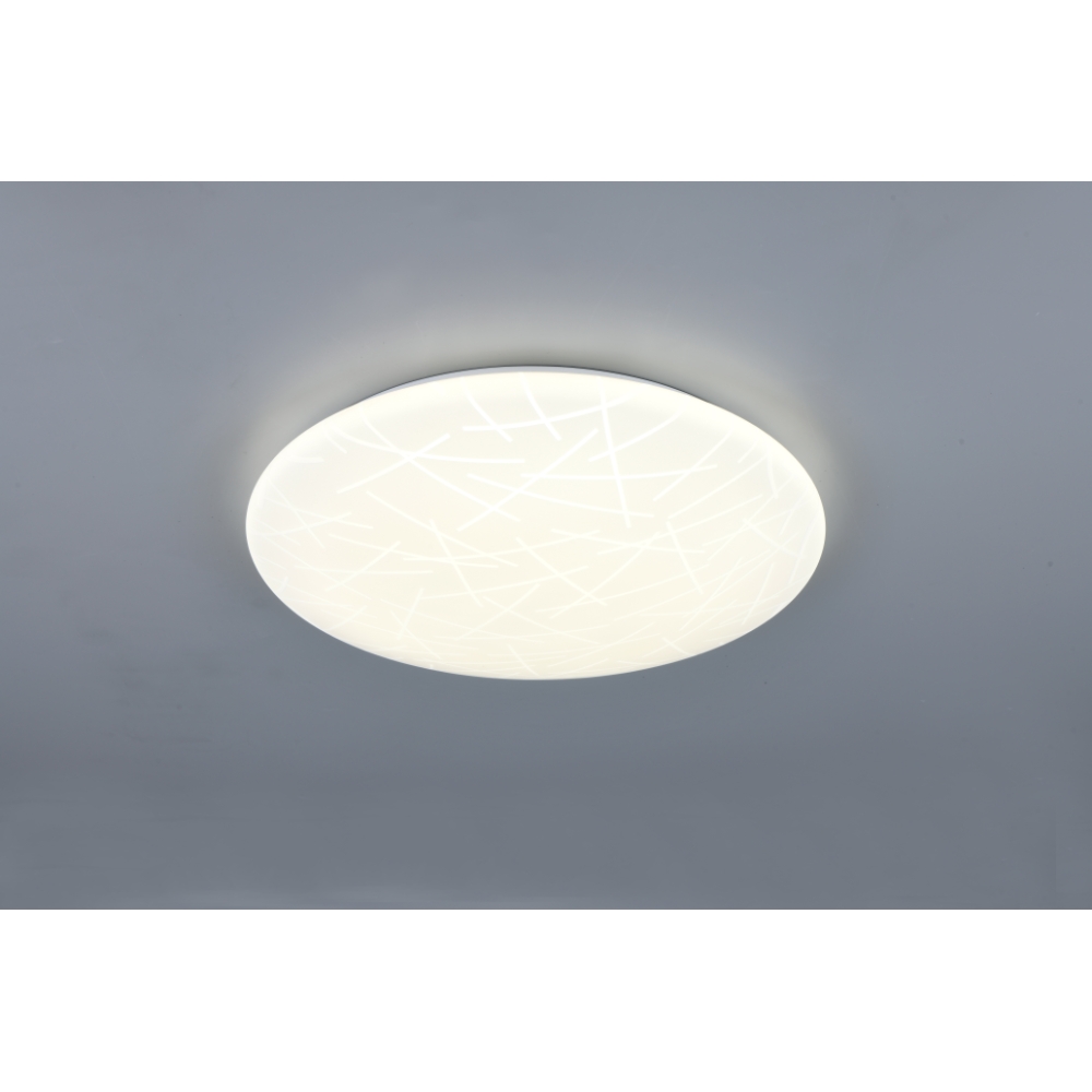 TRIO Plafoniera UMBRIA VII PLAFONIERA LED DIFFUSORE EFFETTO BACCHETTE D.41CM
