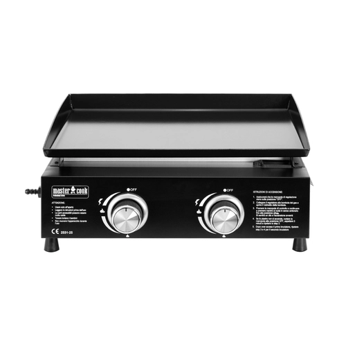 Barbecue Piastra a gas 2 bruciatori BRI1572195
