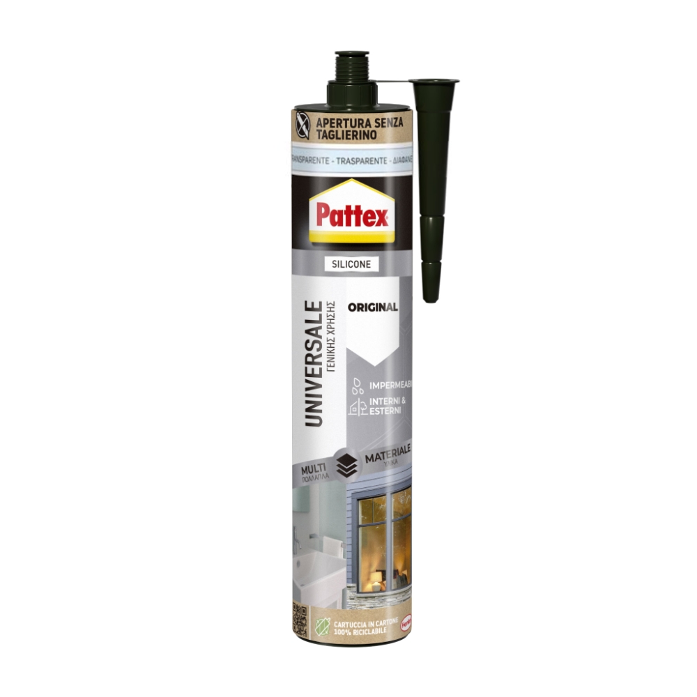 Pattex Silicone PATTEX Universale Trasparente 280 mL