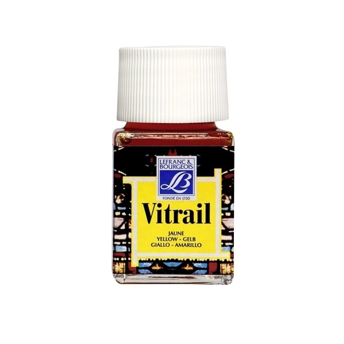 Colore per vetro Vitrail giallo primario da 50 mL BRI15773