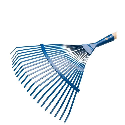 Scopa SCOPA 21 DENTI FISSI ATT.CON. BLU SENZA MANICO in acciaio BRI1585855