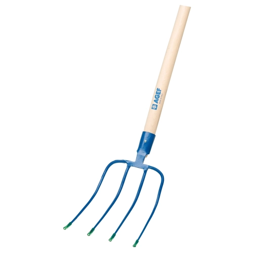 Forca FORCA DA LETAME 4 DENTI CON MANICO IN FAGGIO in acciaio BRI1585865