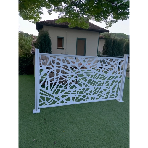 Pannello Musive  1x2 mt bianco decorativo e modulare in PP  BRI1585910