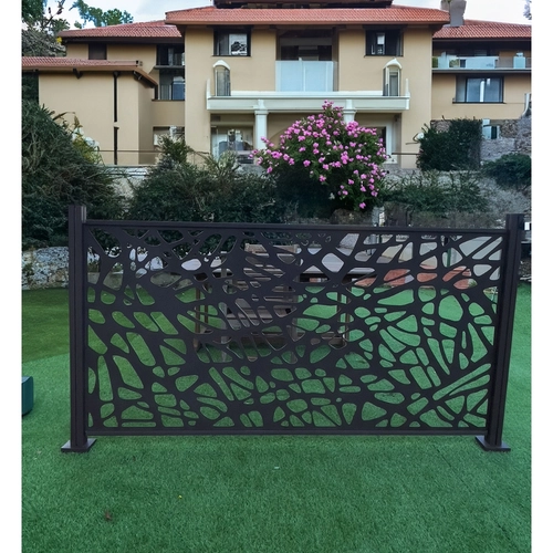 Pannello Musive  1x2 mt marrone ruggine decorativo e modulare in PP  BRI1585912