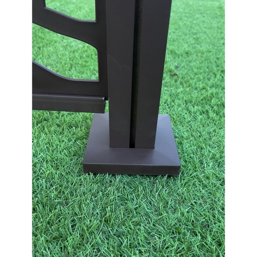 Profilo Tappo copri base per Pannello Musive marrone ruggine BRI1585915