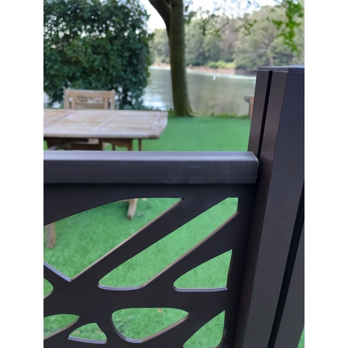 PROFILO SUPERIORE ED INFERIORE PER PANNELLO MUSIVE MARRONE BRI1585924