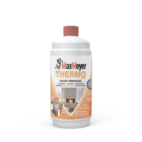 Fissativo antimuffa ThermoActive. Fissativo con tecnologia aerogel. incolore da 1 L BRI1588478
