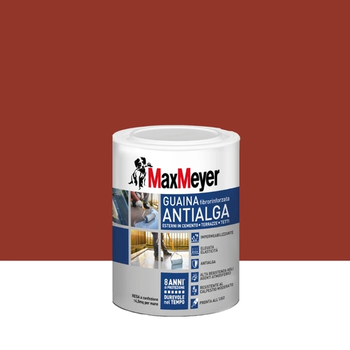 Guaina liquida Fibrorinforzata antialga rosso da 0,75 L
 BRI1588561