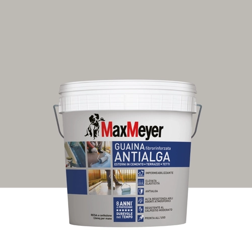 Guaina liquida Fibrorinforzata antialga grigio da 4 L
 BRI1588563