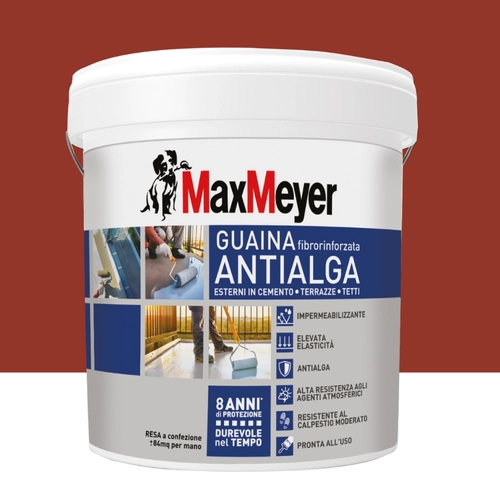 Guaina liquida Fibrorinforzata antialga rosso da 14 L
 BRI1588567